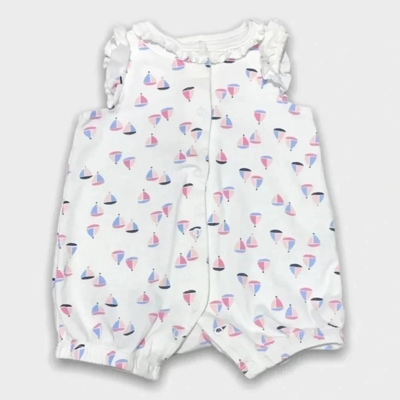 4/$20🥳 White Little Me Romper - Picture 1 of 3